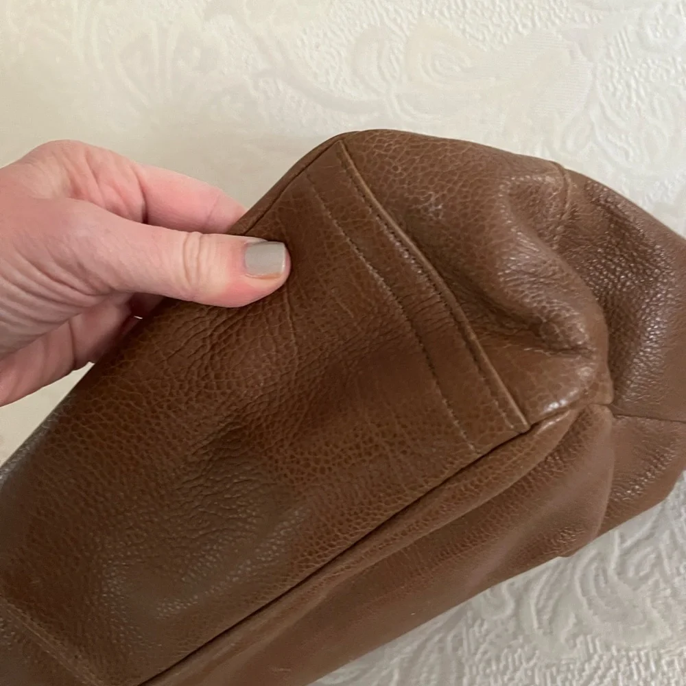 Coach Houston Med Messenger Briefcase Bag-Vintage Walnut Leather! NWT